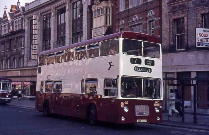 Reading Transport Bristol VRTLL6G Northern Counties Jumbo 45