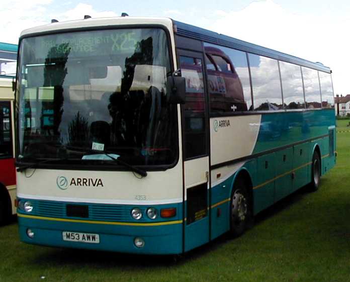 Arriva the Shires & Essex Scania K113CRB Van Hool 4353