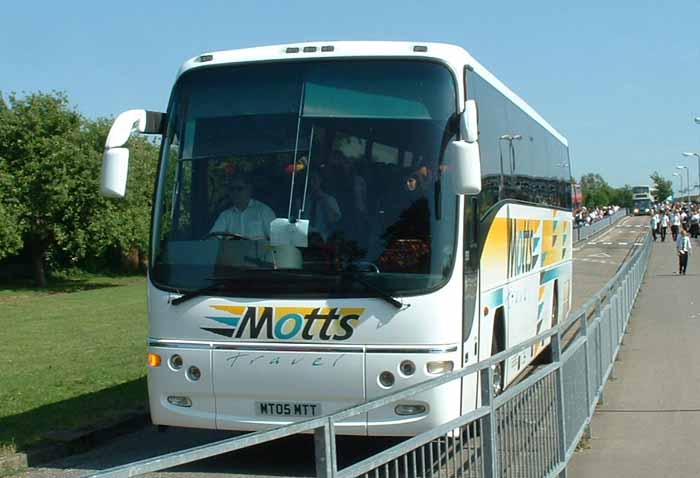 Motts Travel Volvo B12B Plaxton Panther MT05MTT