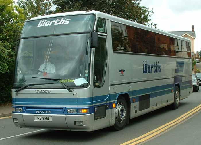 Worths Motor Services Volvo B10M Plaxton Excalibur R8WMS