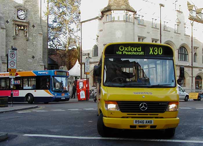 Whites of Abingdon Mercedes O814D Plaxton Beaver R946AMB