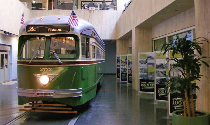 SEPTA PCC tramcar 2733