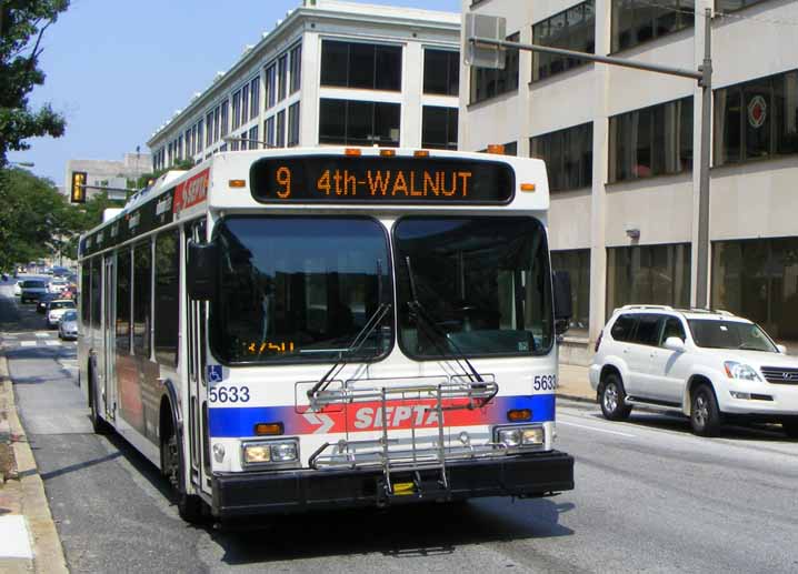 SEPTA New Flyer D40LF 5633