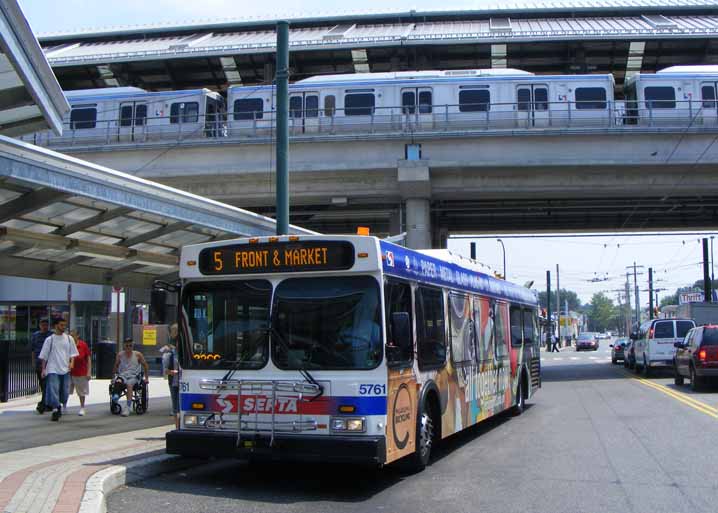 SEPTA New Flyer D40LF 5761