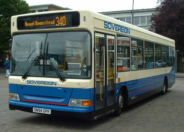 Arriva the Shires Dennis Dart Plaxton ex Sovereign