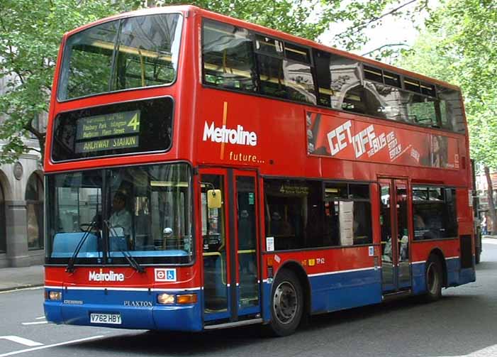 Metroline Dennis Trident Plaxton President TP62