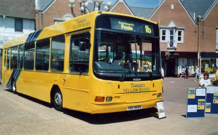 Transdev Yellow Buses Dennis Dart Wright Cadet 154