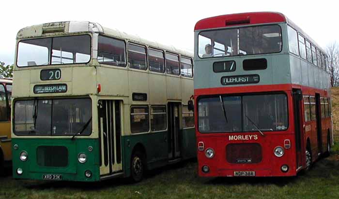 Morleys Reading Jumbo Bristol VRTLL6G Northern Counties NDP38R & XRD23K