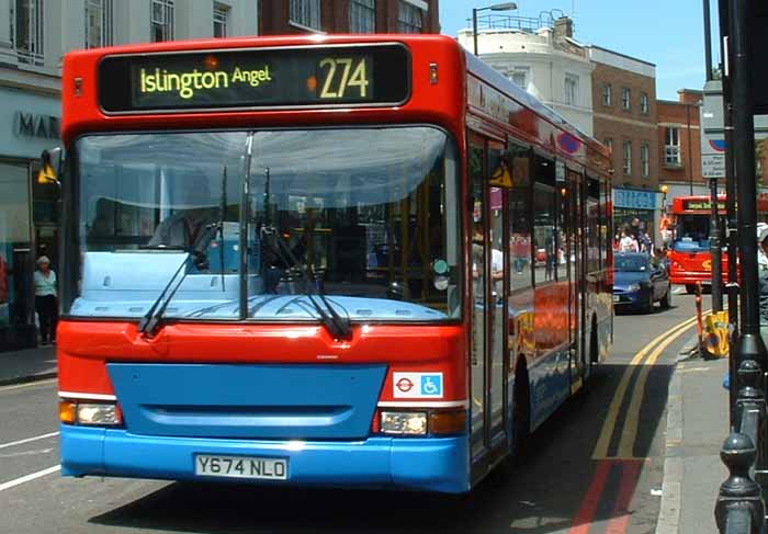 Metroline Dennis Dart SLF Plaxton Pointer DLD174