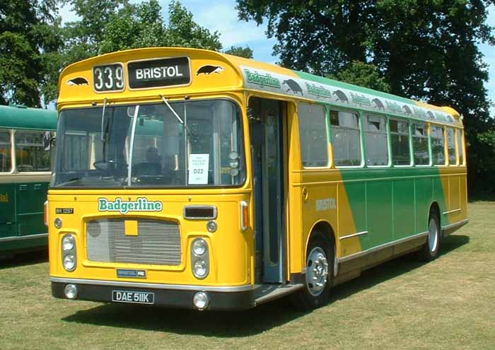 Badgerline Bristol RELL6L ECW 1257