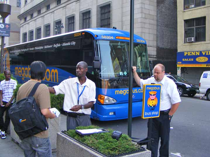 Coach USA Megabus MCI 58304