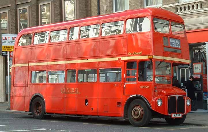 London General AEC Routemaster Park Royal DRM2516