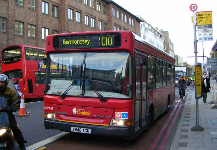 London Central Dennis Dart Plaxton Pointer 2 LDP148