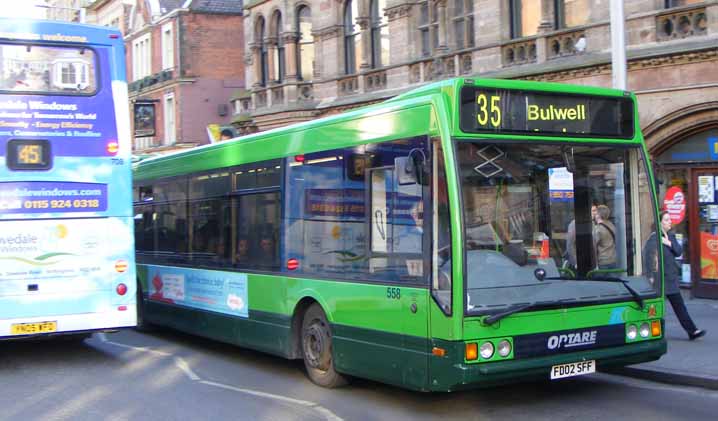 Nottingham City Optare Excel 558