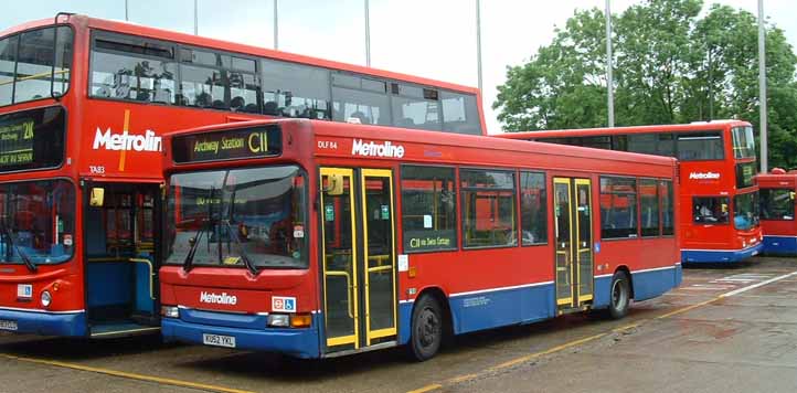 Metroline Dennis Dart SLF Plaxton Pointer DLF84