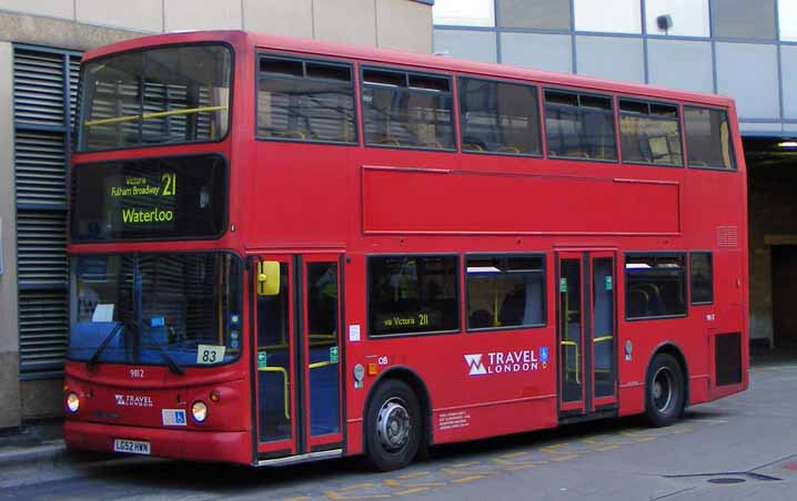 Travel London Dennis Trident Alexander ALX400 9812