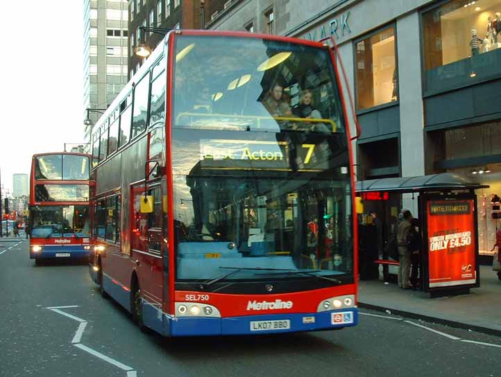 Metroline East Lancs Olympus bodied Scania N94UD SEL750