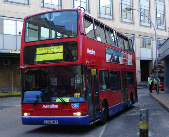 Metroline Dennis Trident Plaxton President TPL270