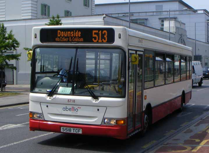 Abelio Surrey Dennis Dart SLF Plaxton Pointer 8718