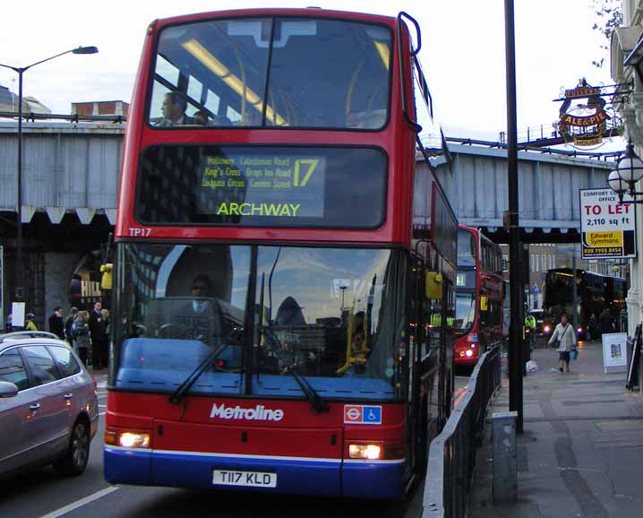 Metroline Dennis Trident Plaxton President TP17