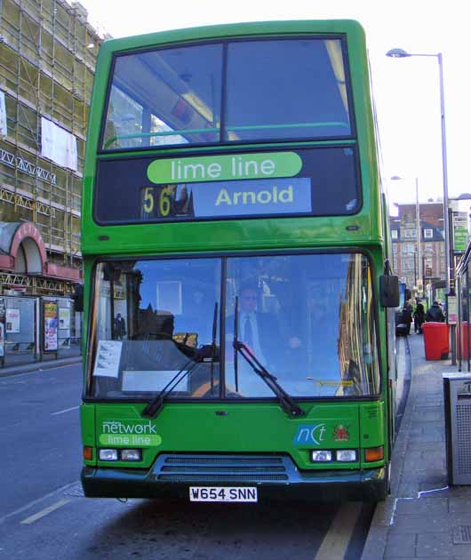 Nottingham City Dennis Trident East Lancs 654