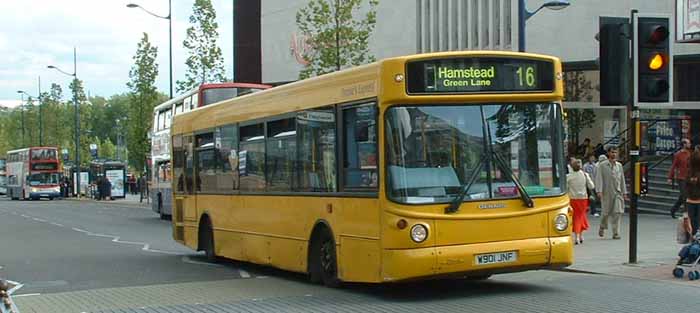 Diamond Buses Dennis Dart Alexander ALX200 W901JNF