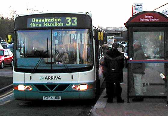 Arriva serving the Midlands DAF SB120/Wright