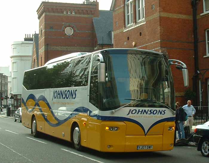 Johnsons Coach Travel Bova Magiq YJ07DWF