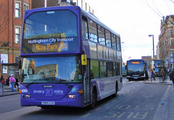 Nottingham City Scania N94UD Omnidekka East Lancs 745