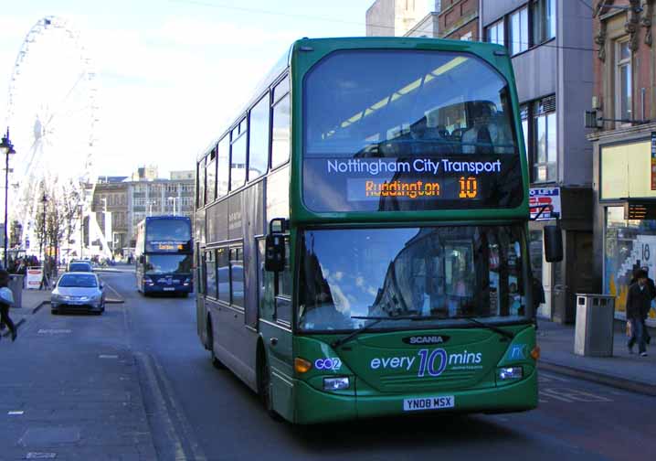 Nottingham City Scania N270UD East Lancs Omnidekka 948