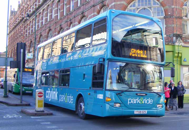 Nottingham City Transport Scania N270UD Optare Omnidekka 976