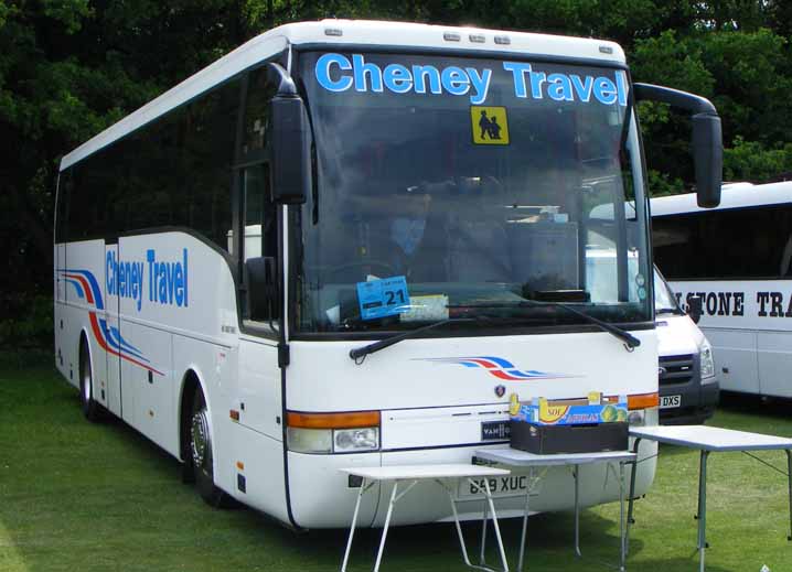 Cheney Coaches Van Hool at Epsom Derby