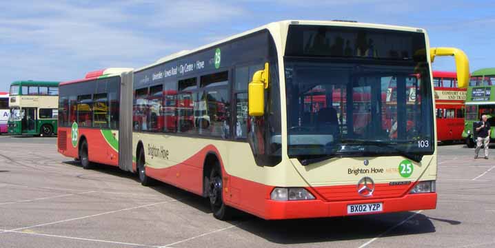 Brighton & Hove Mercedes Citaro O305G bendibus 103