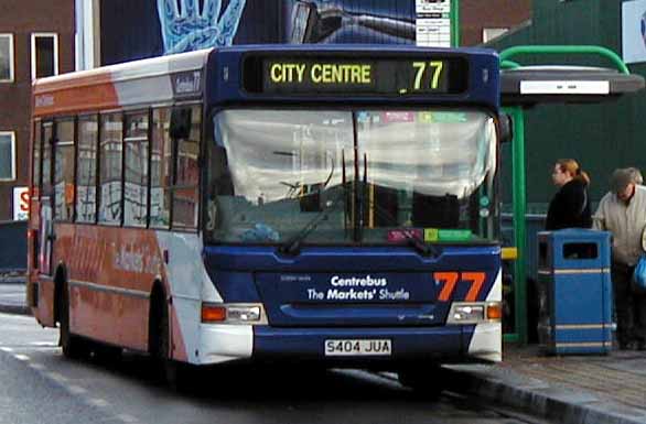 Centrebus Dennis Dart Plaxton Pointer 2 ex Pete's Travel S404JUA