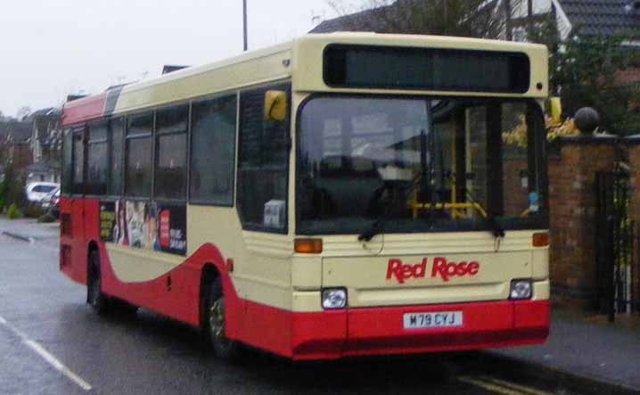 ex Brighton & Hove Red Rose Dennis Dart Plaxton Pointer