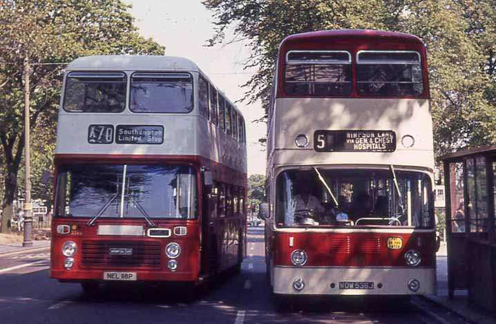 Hants & Dorset Bristol VRTSL3 ECW 3344 Southampton Leyland Atlantean East Lancs 146