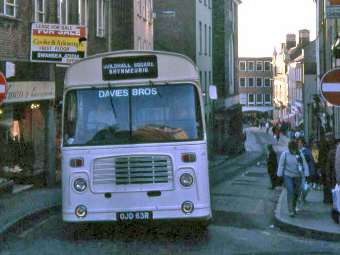 Davies Carmarthen Bristol LH6L ECW OJD63R