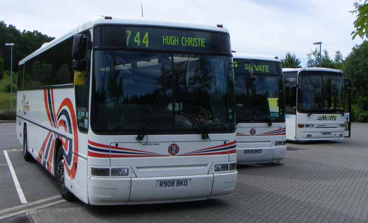 Green Line and New Enterprise DAF SB3000 Plaxtons