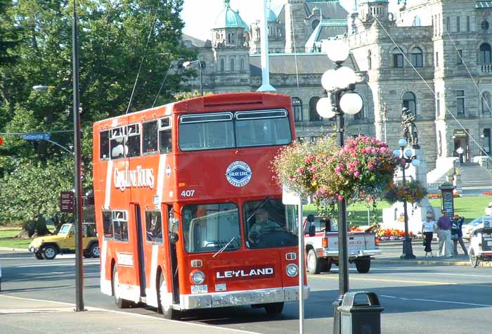 Gray Line Victoria ex New York Leyland Atlantean Park Royal 407