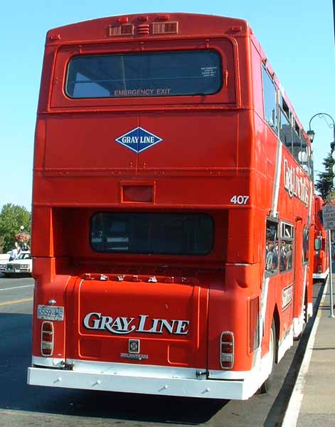 Gray Line Victoria ex New York Leyland Atlantean Park Royal 407