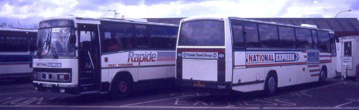 Leyland Tiger Plaxton Paramount 3500 West Yorkshire 2797 & Premier Travel 331