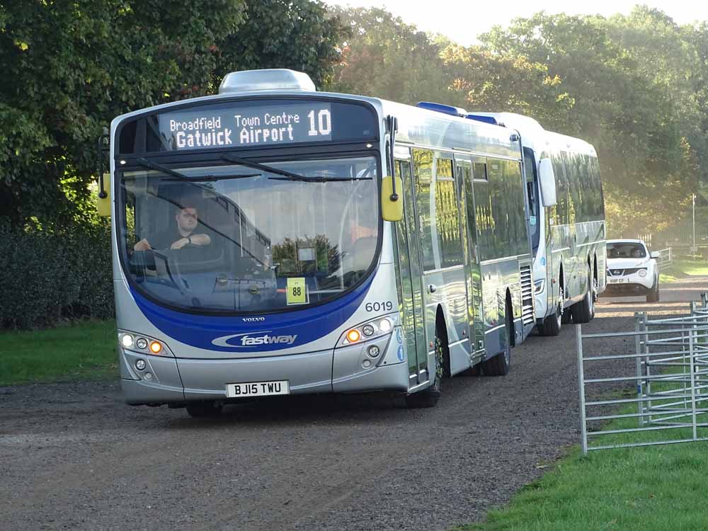 Metrobus Volvo B8RLE Wright 6019