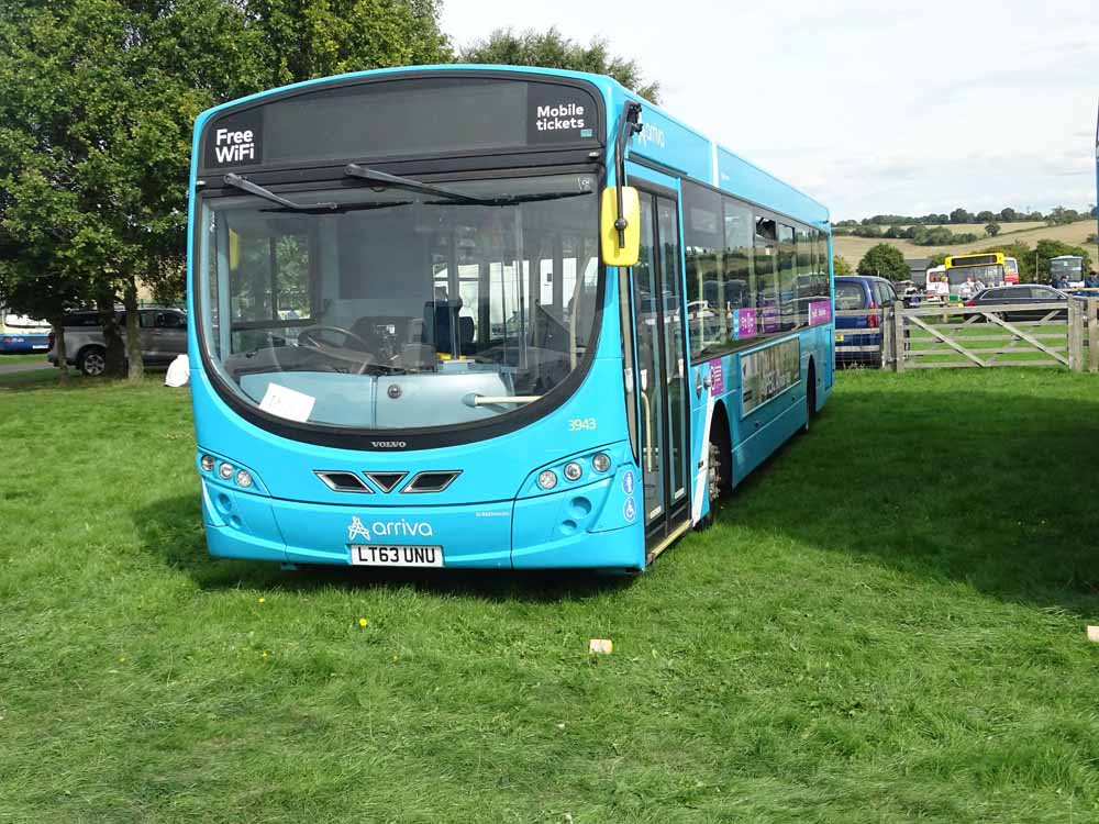 Arriva the Shires Volvo B7RLE Wright 3943