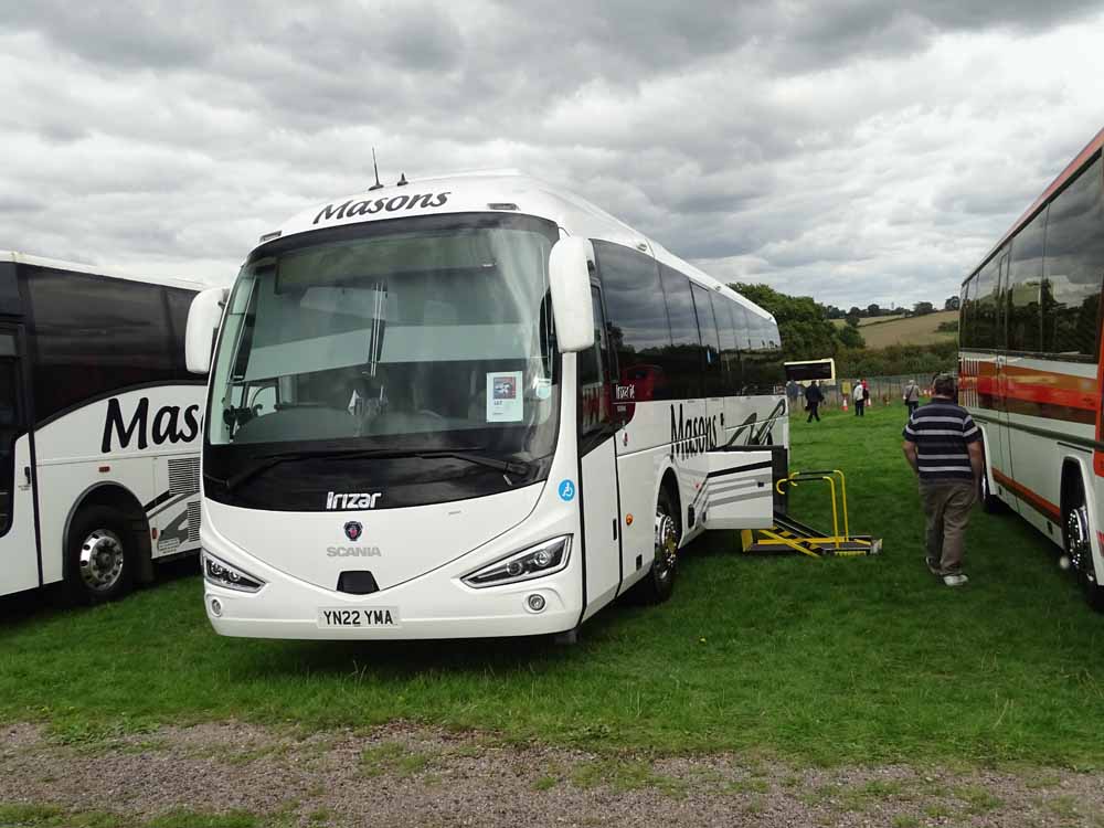 Masons Scania K360IB Irizar i4 YN22YMA