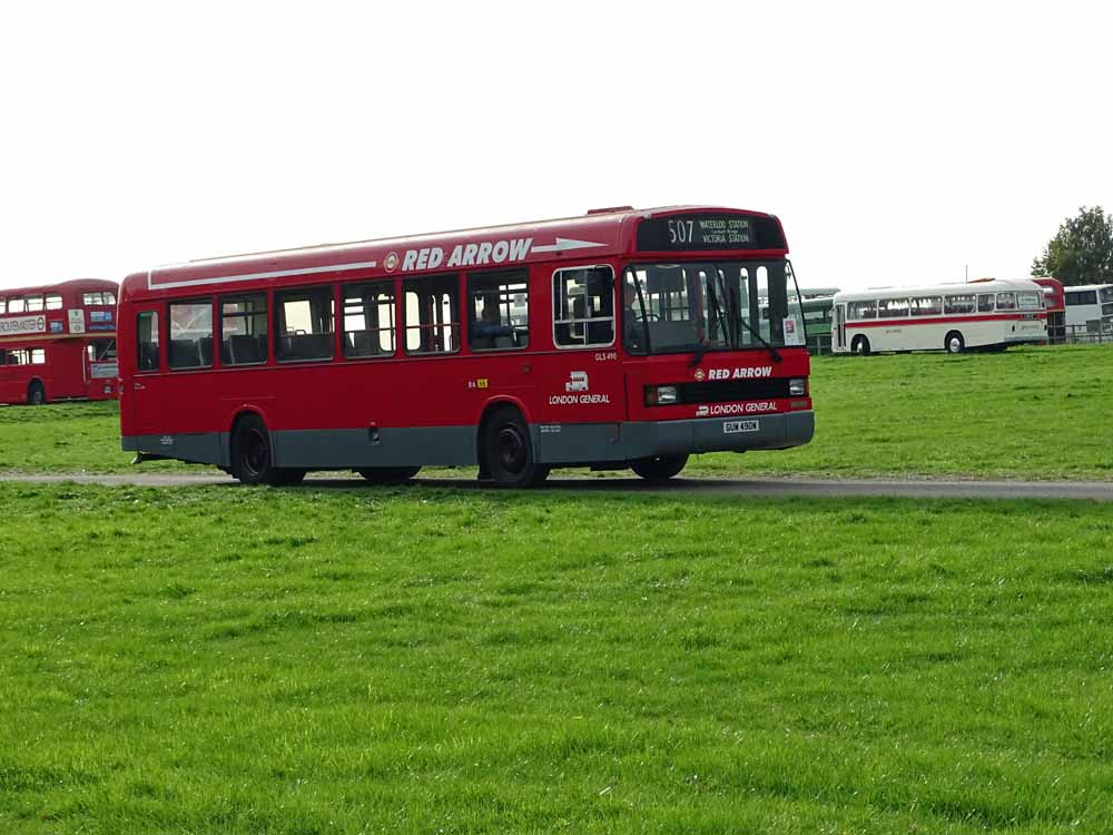 London General Leyland National Greenway LS490 Red Arrow