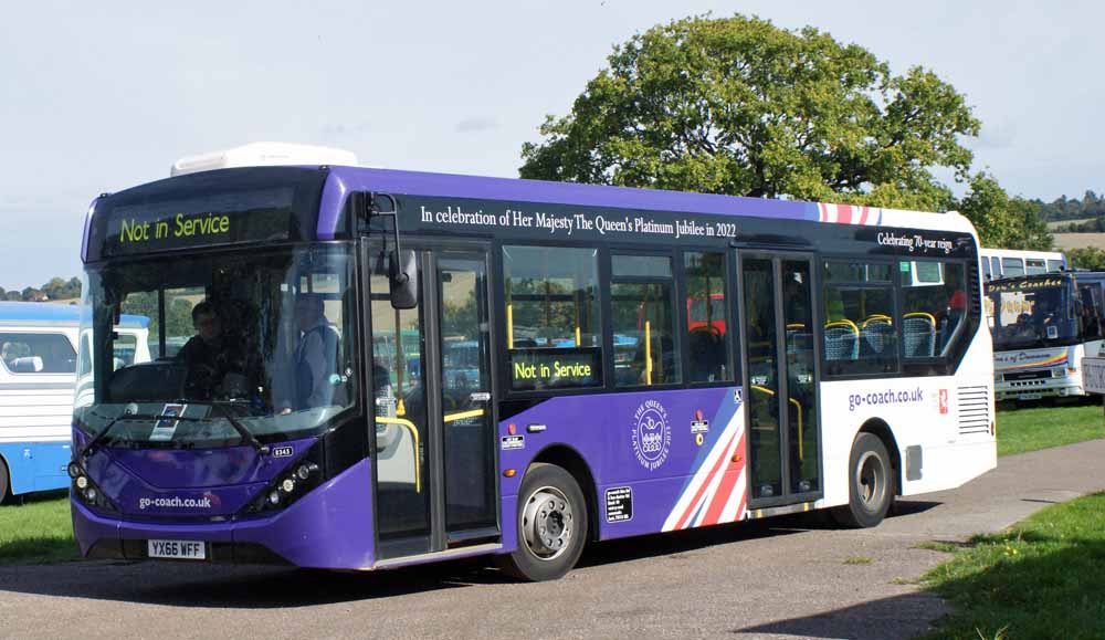 Go-coach Alexander Dennis Enviro200MMC 8345 Platinum Jubilee