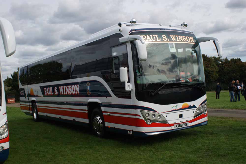 Paul S Winson Volvo B8R Plaxton Leopard 148