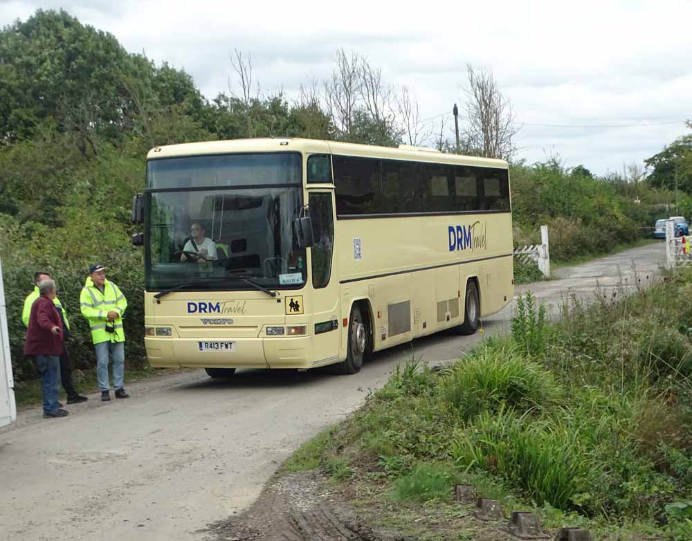 DRM Coaches Volvo B10M Plaxton R413FWT