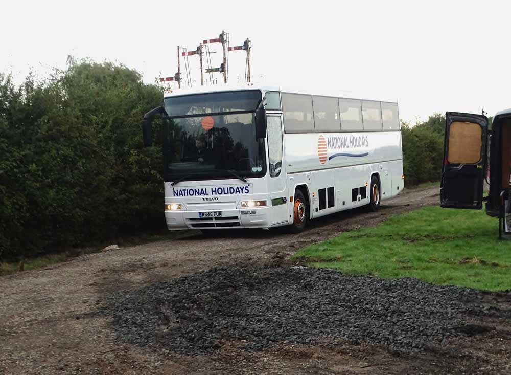 National Holidays Volvo B10M Plaxton W645FUM