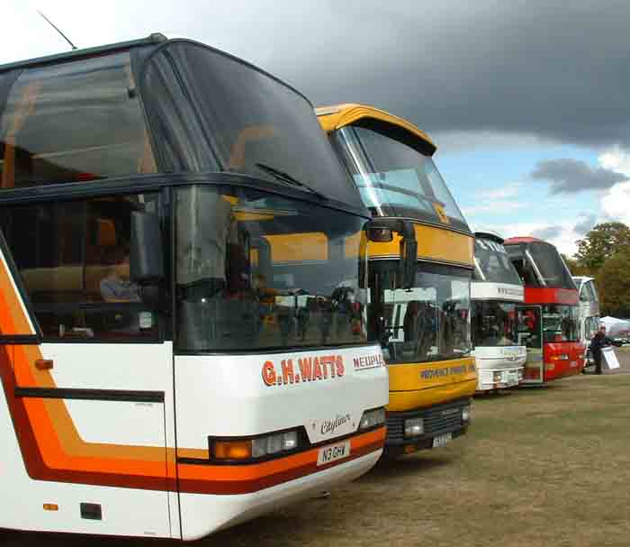 The Neoplan display